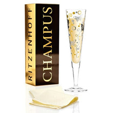 Load image into Gallery viewer, RITZENHOFF Champus Champagne Glass by I. Robers Quirksy gifts australia