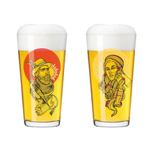 Load image into Gallery viewer, RITZENHOFF COLOR POP MUG SET of 2 by VLADIMIR BOTT - Lumberjack and falconer special! Quirksy gifts australia