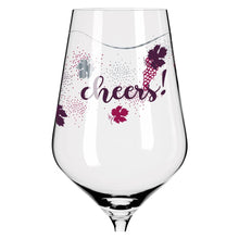 Load image into Gallery viewer, RITZENHOFF CRYSTAL HEART RED WINE GLASS by LENKA KÜHNERTOVÁ - Cheers! Quirksy gifts australia