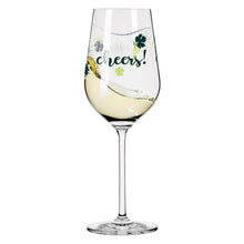 Load image into Gallery viewer, RITZENHOFF HEART CRYSTAL WHITE WINE GLASS by LENKA KÜHNERTOVÁ - Cheers! Quirksy gifts australia