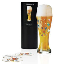 Load image into Gallery viewer, RITZENHOFF Wheat Beer Glass by U. Vater Quirksy gifts australia