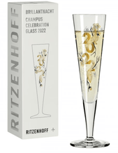 Load image into Gallery viewer, RITZENHOFF BRILLIANT NIGHT CHAMPAGNE GLASS #2022 Quirksy gifts australia
