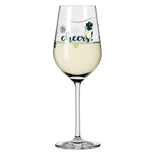 Load image into Gallery viewer, RITZENHOFF HEART CRYSTAL WHITE WINE GLASS by LENKA KÜHNERTOVÁ - Cheers! Quirksy gifts australia
