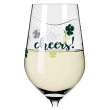 Load image into Gallery viewer, RITZENHOFF HEART CRYSTAL WHITE WINE GLASS by LENKA KÜHNERTOVÁ - Cheers! Quirksy gifts australia
