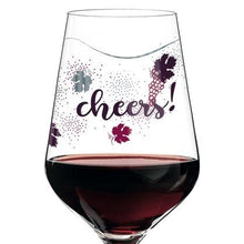 Load image into Gallery viewer, RITZENHOFF Red Wine Glass by S. L Kuhnertova Quirksy gifts australia
