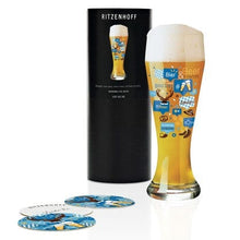 Load image into Gallery viewer, RITZENHOFF Wheat Beer Glass by S. Ito Quirksy gifts australia
